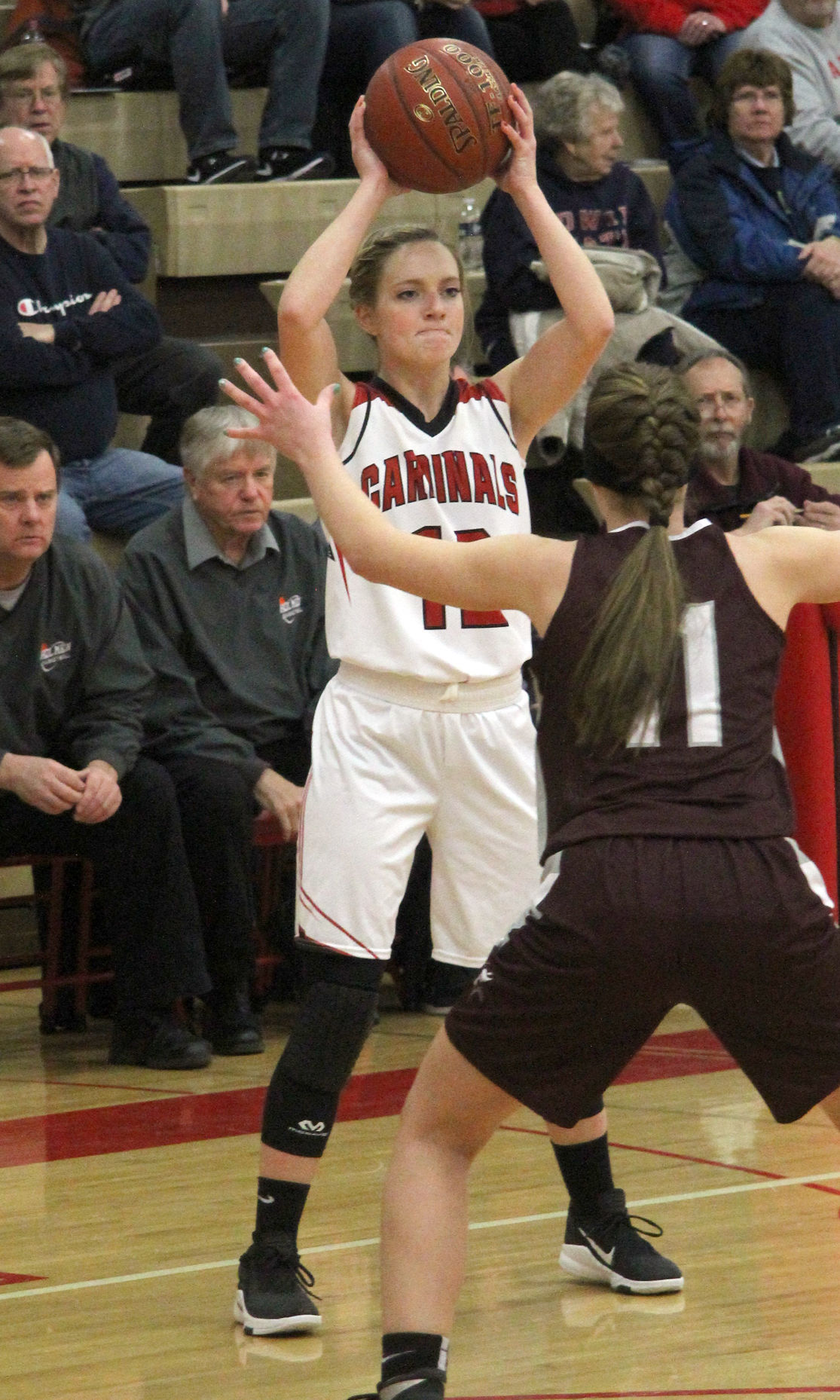 Holmen at Chi-Hi girls basketball 1-2-18